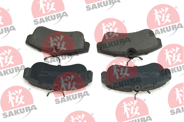 Klocki hamulcowe SAKURA 600-10-4100
