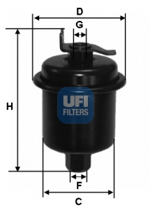 Filtr paliwa UFI 31.621.00