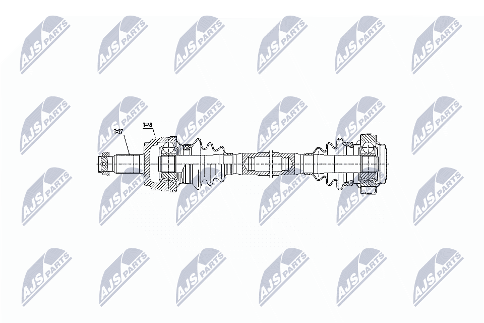 Dystans gumowy, resorowanie NTY AB-CH-002