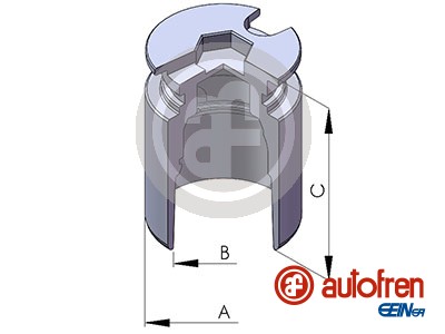 Tłoczek zacisku hamulcowego AUTOFREN SEINSA D025777