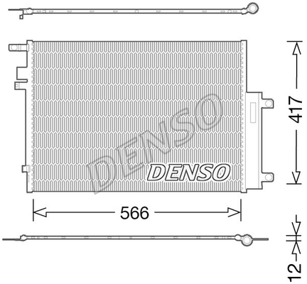 Skraplacz klimatyzacji DENSO DCN06017