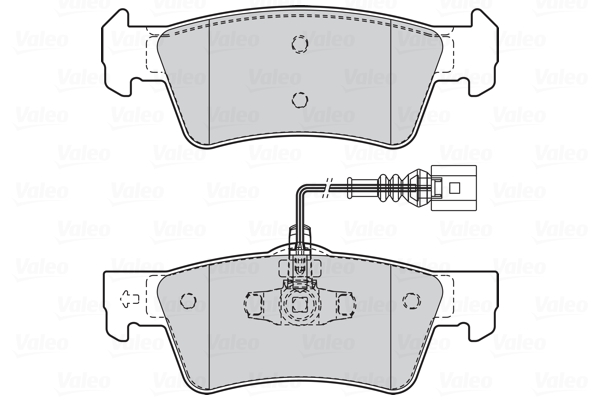 Klocki hamulcowe VALEO 302332
