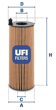 Filtr oleju UFI 25.068.00