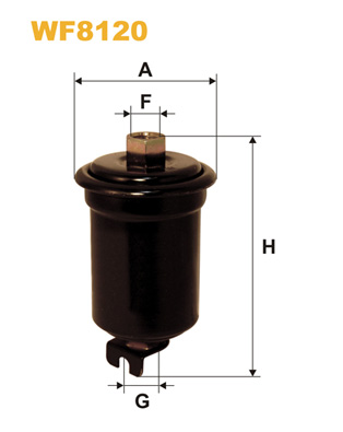 Filtr paliwa WIX FILTERS WF8120