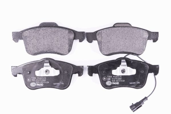Klocki hamulcowe HELLA 8DB 355 014-241
