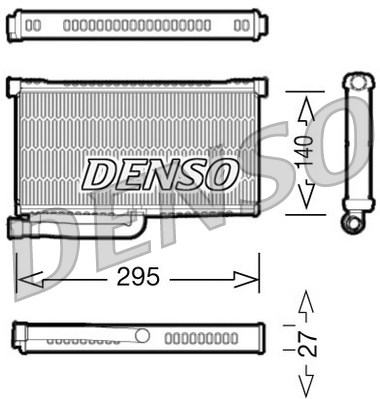 Nagrzewnica DENSO DRR02004