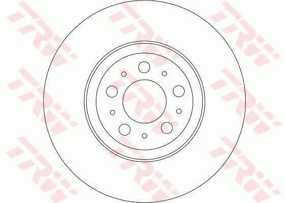 Tarcza hamulcowa TRW DF4339