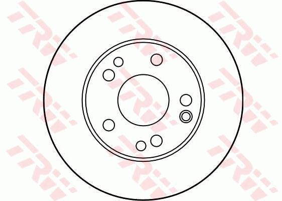 Tarcza hamulcowa TRW DF2814