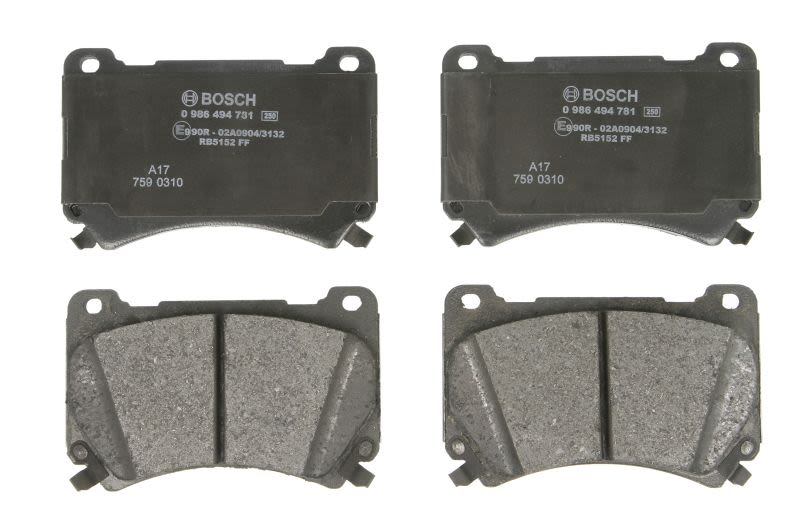 Klocki hamulcowe BOSCH 0 986 494 781