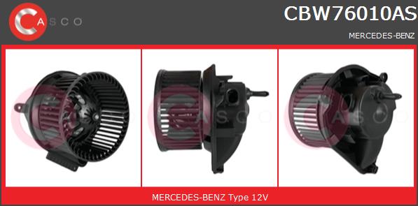 Wentylator wnętrza CASCO CBW76010AS