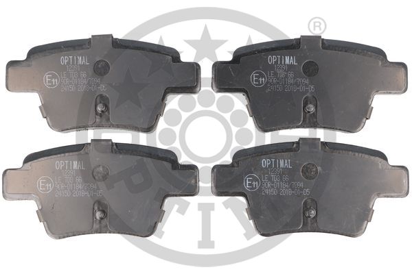 Klocki hamulcowe OPTIMAL BP-12391
