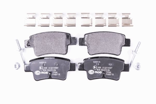 Klocki hamulcowe HELLA 8DB 355 015-861