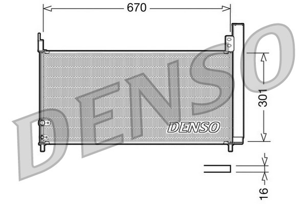 Skraplacz klimatyzacji DENSO DCN50037