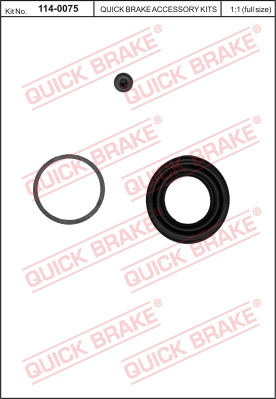 Zestaw naprawczy zacisku hamulcowego QUICK BRAKE 114-0075