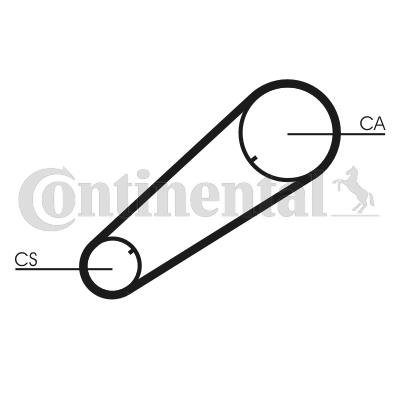 Pasek rozrządu CONTITECH CT1004