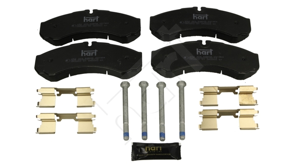 Klocki hamulcowe HART 252 324