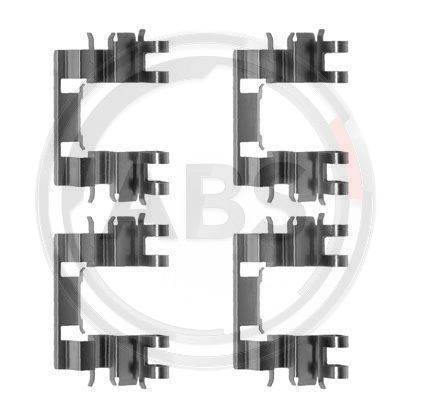 Zestaw akcesoriów montażowych  klocków hamulcowych A.B.S. 1087Q