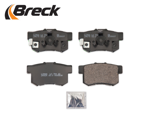Klocki hamulcowe BRECK 24434 00 704 00