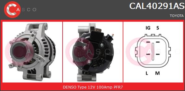 Alternator CASCO CAL40291AS