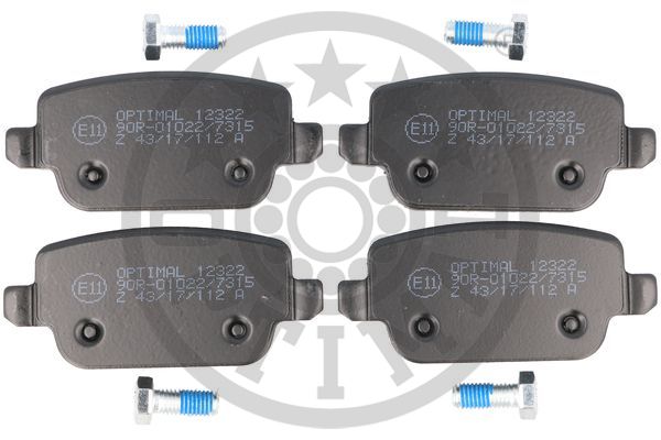 Klocki hamulcowe OPTIMAL BP-12322
