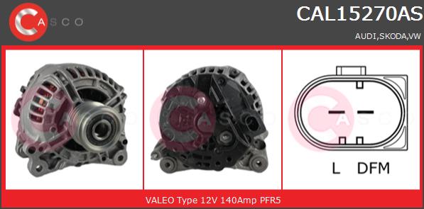 Alternator CASCO CAL15270AS