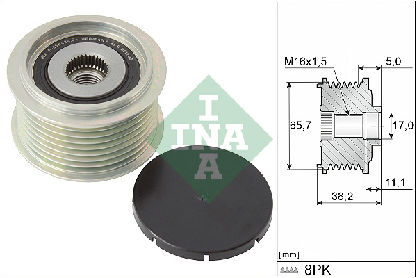 Sprzęgło alternatora INA 535 0274 10