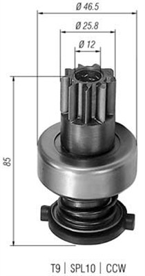 Bendiks rozrusznika MAGNETI MARELLI 940113020124