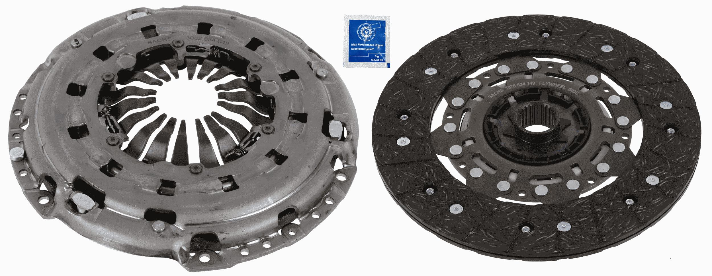 Zestaw sprzęgieł SACHS 3000 951 649