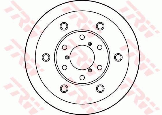 Tarcza hamulcowa TRW DF1758S
