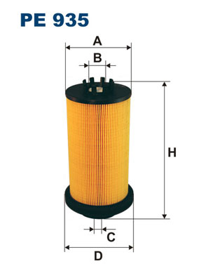 Filtr paliwa FILTRON PE935