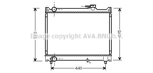 Chłodnica AVA QUALITY COOLING SZ2046