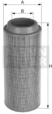 Filtr powietrza MANN-FILTER C 11 127