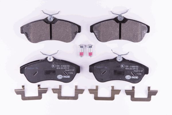 Klocki hamulcowe HELLA 8DB 355 009-321