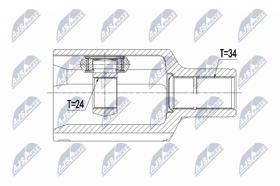 Talerz sprężyny NTY AD-SB-009