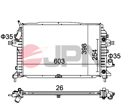 Chłodnica JPN 60C9038-JPN