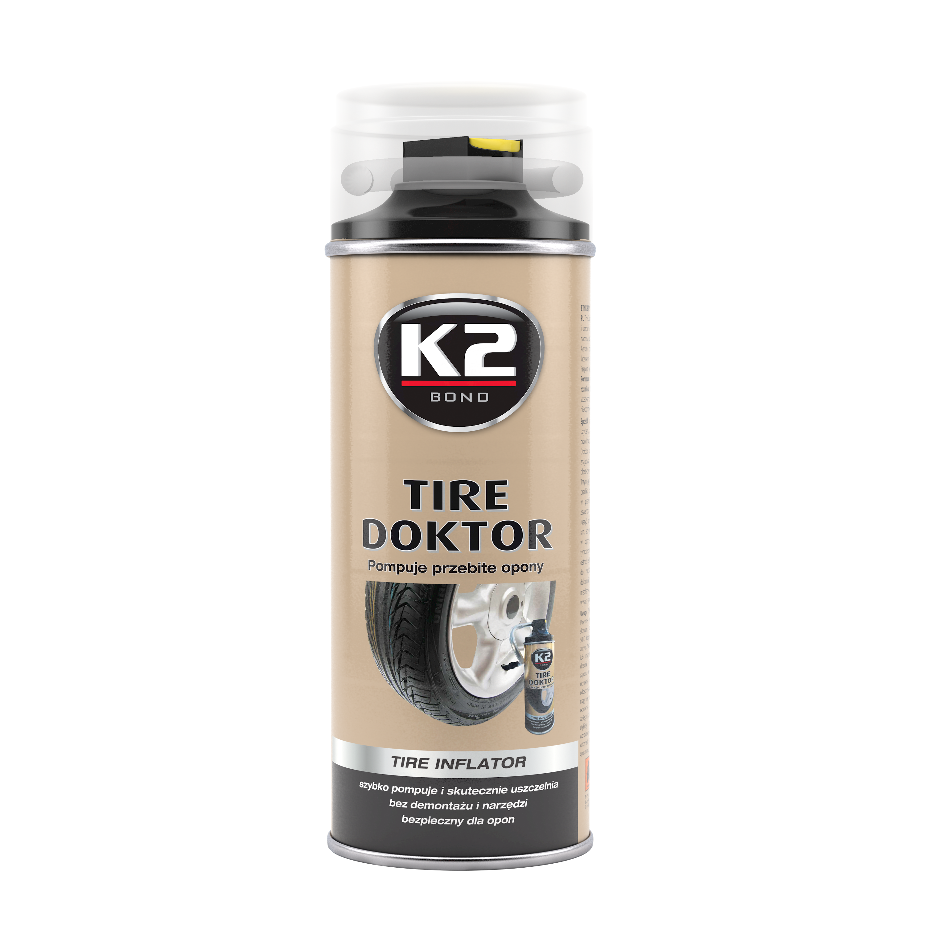 K2 TIRE DOKTOR 400 ML Naparawa opony