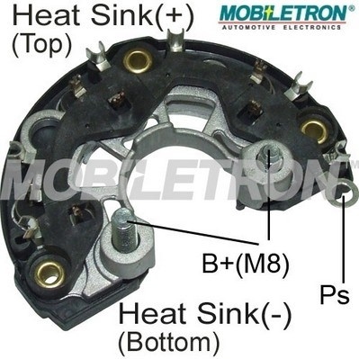 Mostek prostowniczy alternatora MOBILETRON RB-117H