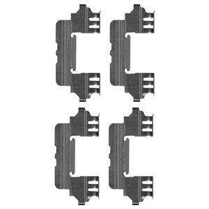 Zestaw akcesoriów montażowych  klocków hamulcowych DELPHI LX0629