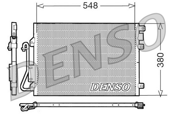 Skraplacz klimatyzacji DENSO DCN23008