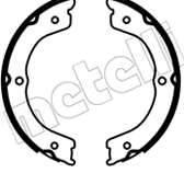 Zestaw szczęk hamulcowych METELLI 53-0690