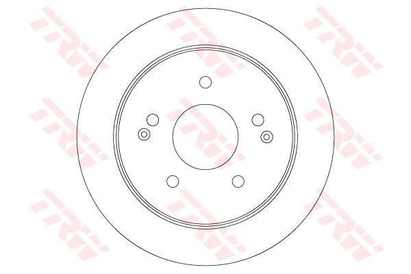 Tarcza hamulcowa TRW DF6879S