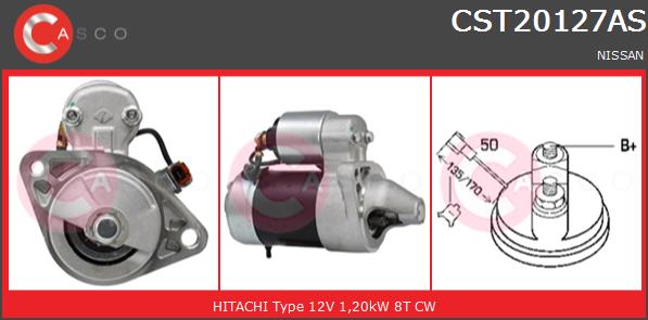 Rozrusznik CASCO CST20127AS