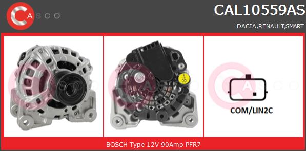 Alternator CASCO CAL10559AS