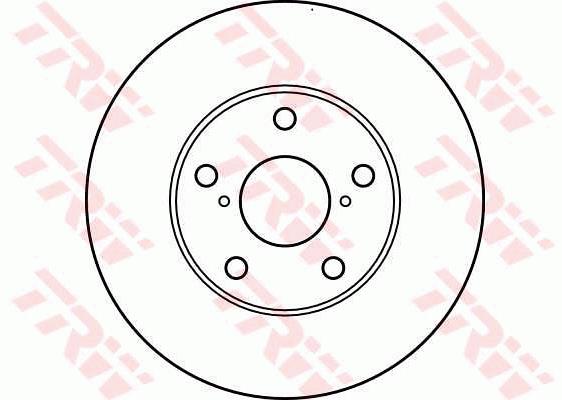 Tarcza hamulcowa TRW DF4161
