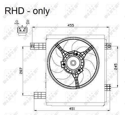 Wentylator NRF 47447