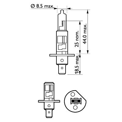 Żarówka PHILIPS 12258LLECOC1