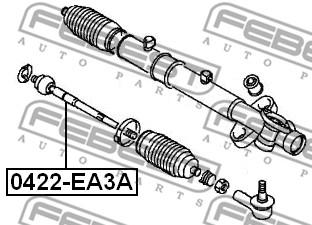 Drążek kierowniczy FEBEST 0422-EA3A