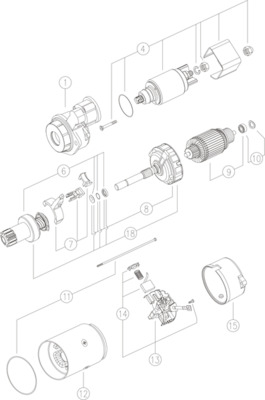 Rozrusznik MAHLE MS 1111