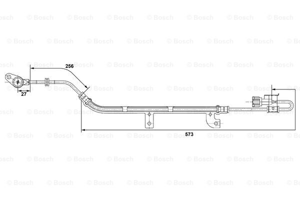 Czujnik ABS BOSCH 0 265 006 237
