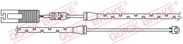 Czujnik zużycia klocków QUICK BRAKE WS 0199 A